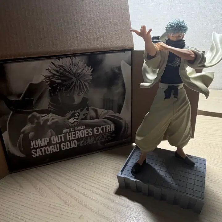 [BUNJANG] Jujutsu Kaisen Gojo Satoru Figure (GIGA Jump Ver.) / 급처)주술회전 기가점프 당주 고죠 피규어