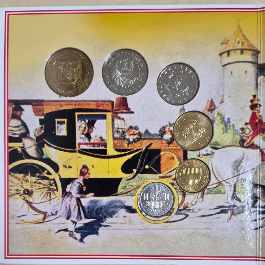 [BUNJANG] Austria 2000 Coin Set / 2000년 오스트리아  주화 세트