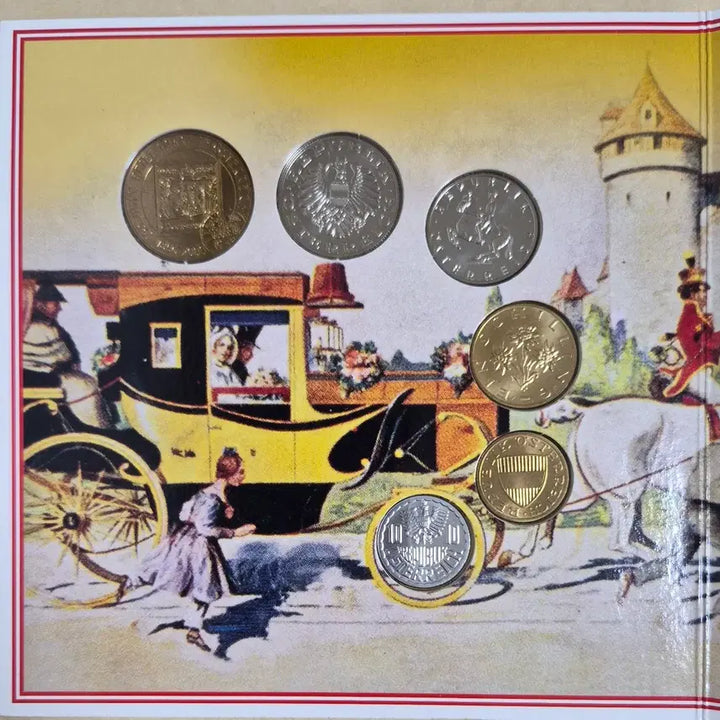 [BUNJANG] Austria 2000 Coin Set / 2000년 오스트리아  주화 세트