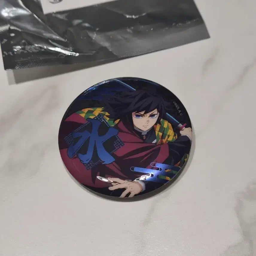 [BUNJANG] Demon Slayer: Kimetsu no Yaiba Tengen Uzui Can Badge / 귀멸의 칼날 팝업 기유 캔뱃지