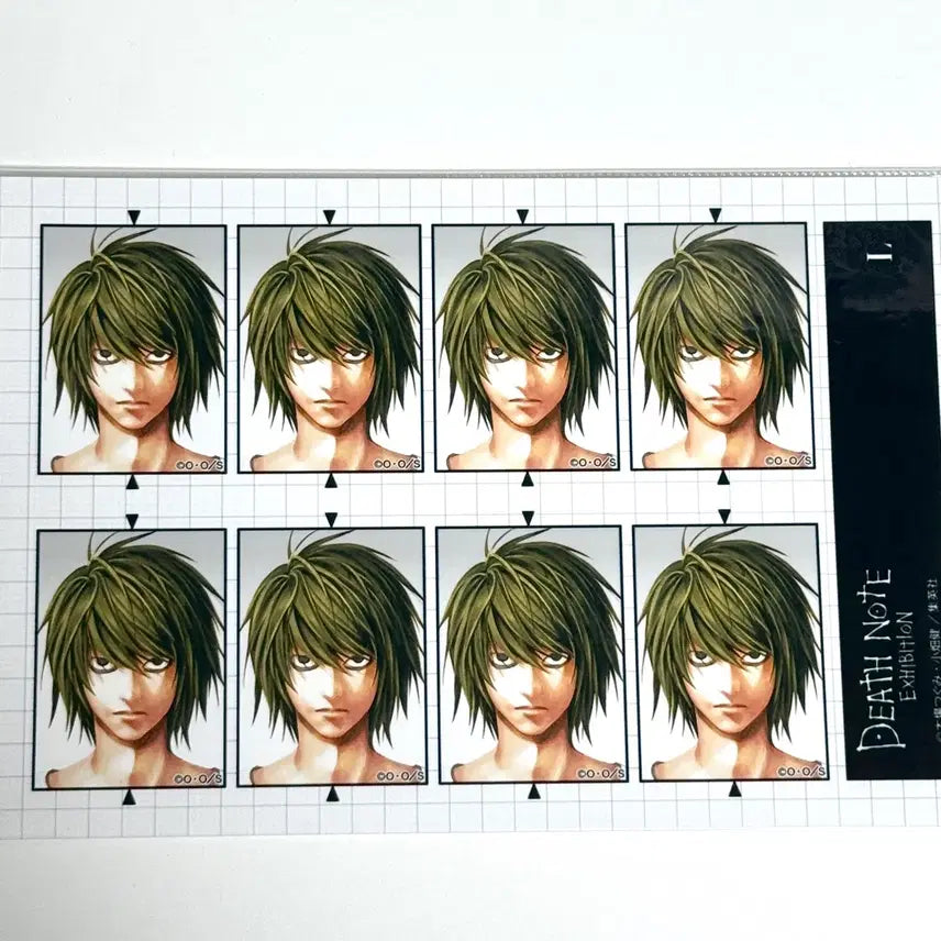 [BUNJANG] Death Note L Proof Photo (Unsealed) / (미개봉) 데스노트 원화전 엘 증명사진 증사