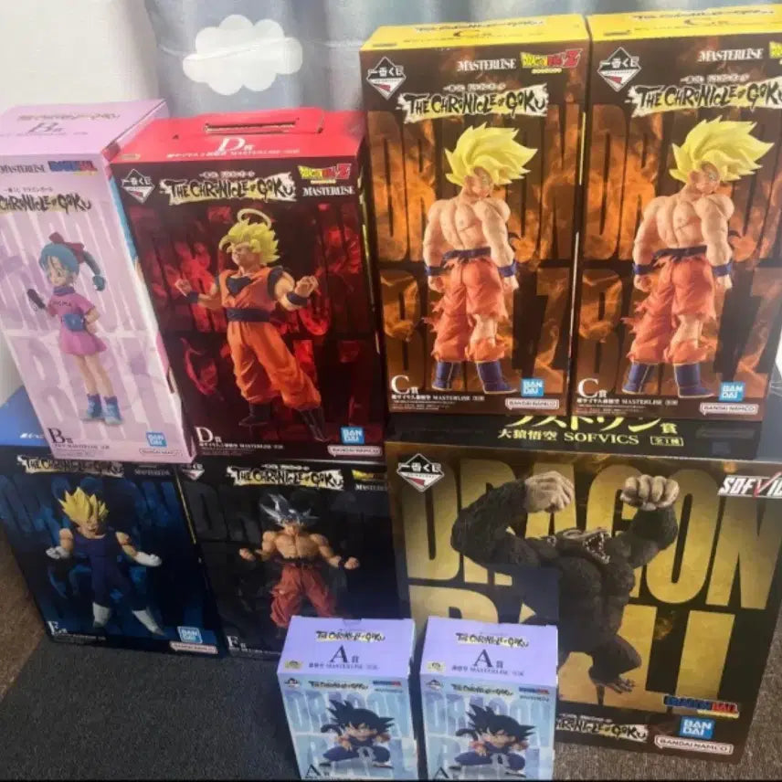 [BUNJANG] Dragon Ball Ichiban Kuji Lottery Full Set (77 Figures) / 드래곤볼 이치방쿠지 1롯트(79) 판매합니다