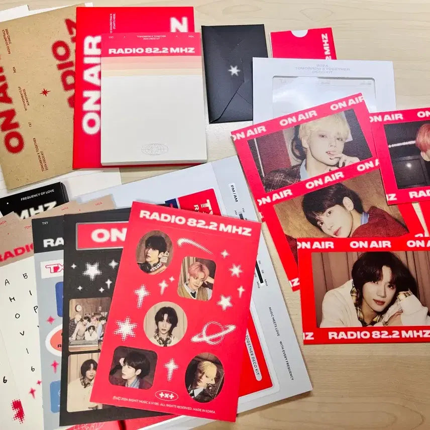 [BUNJANG] TXT 2024 Deco Kit Unsealed / (개봉 풀구성) 투바투 2024 데코키트