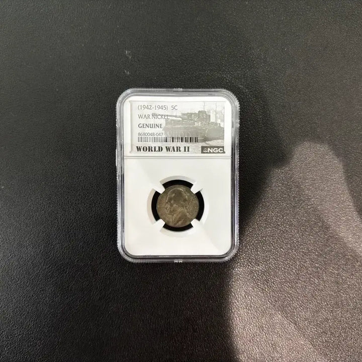 [BUNJANG] NGC Certified Authentic WWII War Nickel (35% Silver) / NGC 정품인증 2차대전 War Nickel / 35% 은화