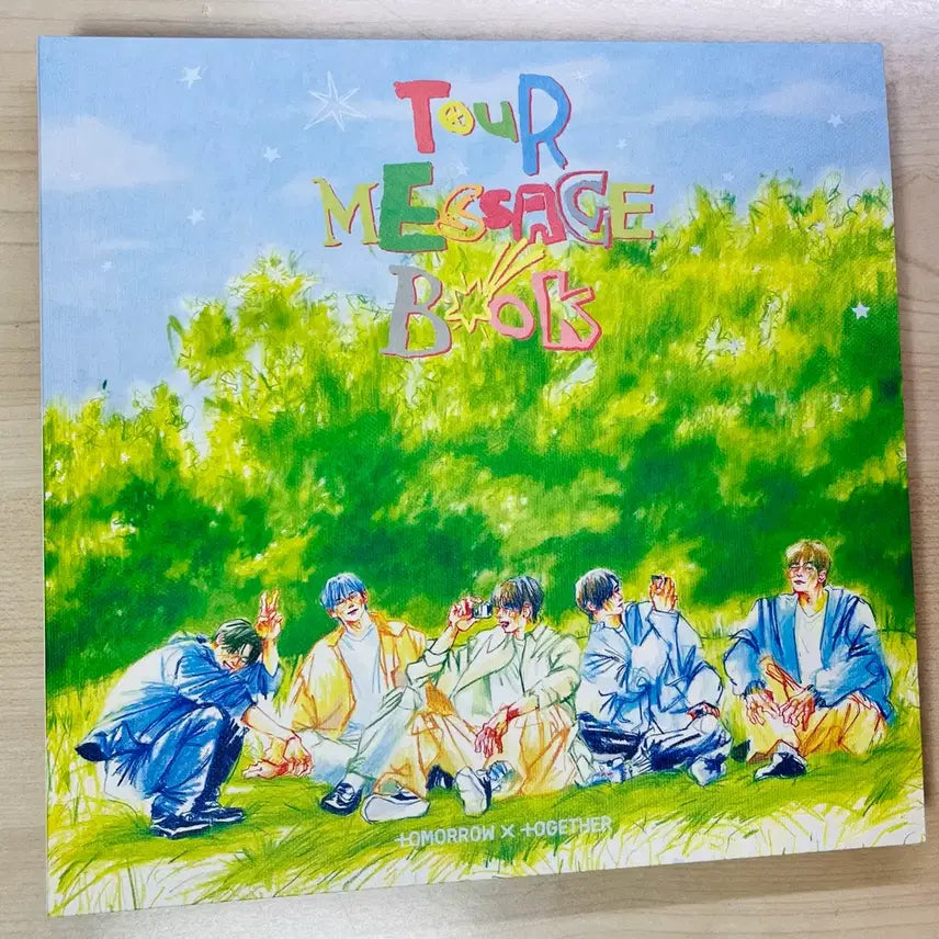 [BUNJANG] TXT Tour Message Book Unsealed / (개봉 풀구성) 투바투 투어메시지북