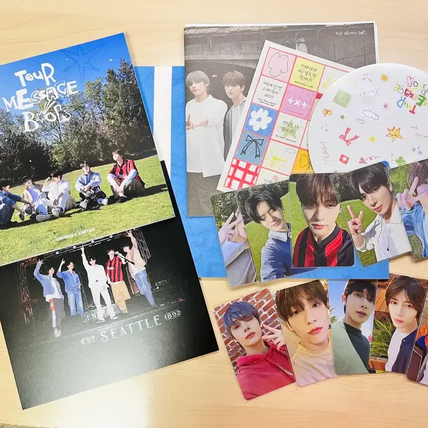 [BUNJANG] TXT Tour Message Book Unsealed / (개봉 풀구성) 투바투 투어메시지북
