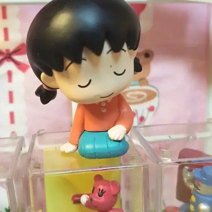 [BUNJANG] Chibi Maruko Sleeping Sakura-chan Figure (Japan Direct Import) / 찌비 마루코 졸고있는 사쿠라짱피규어(일본직수입상품)