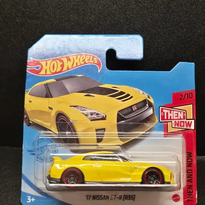[BUNJANG] Hot Wheels Nissan GT-R R35 Yellow Die-cast Car / 핫휠 닛산 GT-R R35 옐로우 미니카 다이캐스트
