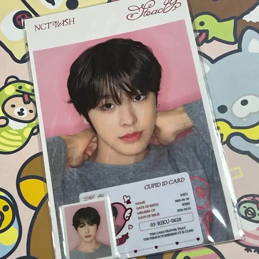 [BUNJANG] NCT WISH Riku Steady Popup Photocard Set (Sealed) / 엔시티위시 리쿠 스테디 팝업 포토세트 미개봉