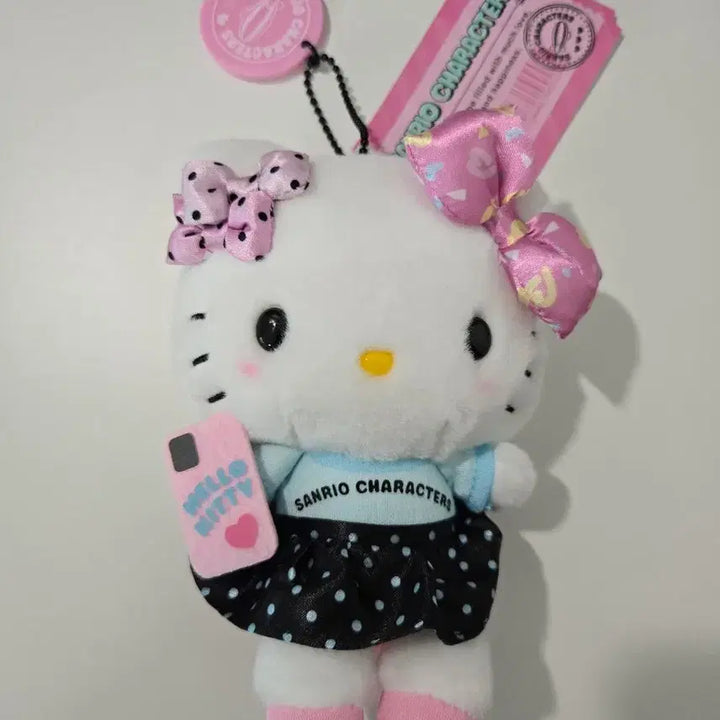 [BUNJANG] Sanrio Hello Kitty Plush Doll Keyring / 정품 산리오 헬로키티 인형 키링 새상품