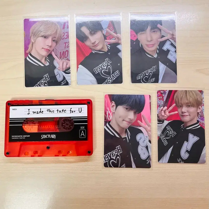 [BUNJANG] TXT Sanctuary Cassette Tape (Unsealed, Full Set) / (개봉 풀구성) 투바투 생츄어리 카세트 테이프