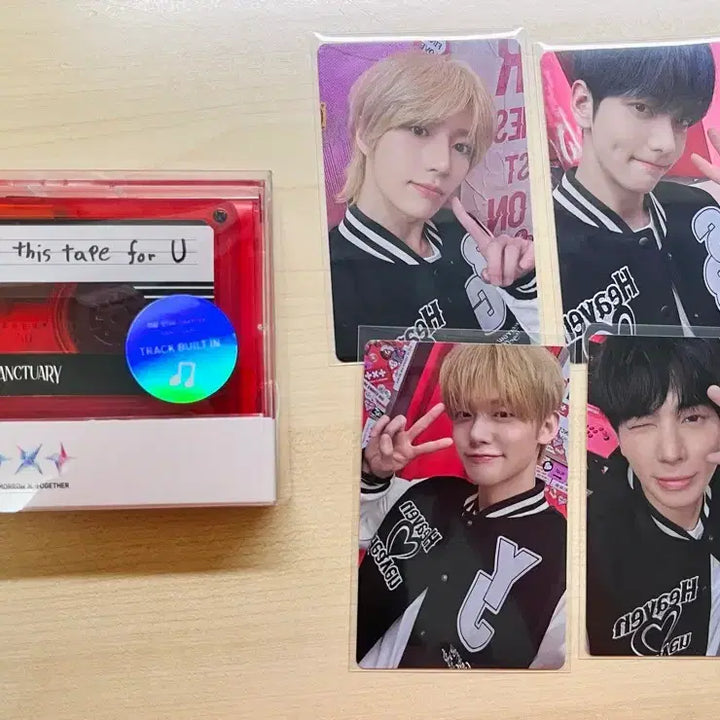 [BUNJANG] TXT Sanctuary Cassette Tape (Unsealed, Full Set) / (개봉 풀구성) 투바투 생츄어리 카세트 테이프