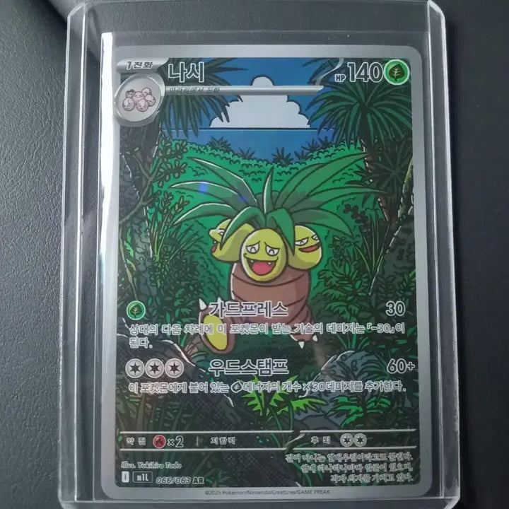[BUNJANG] Pokemon Card Nasi AR / 나시AR 포켓몬카드