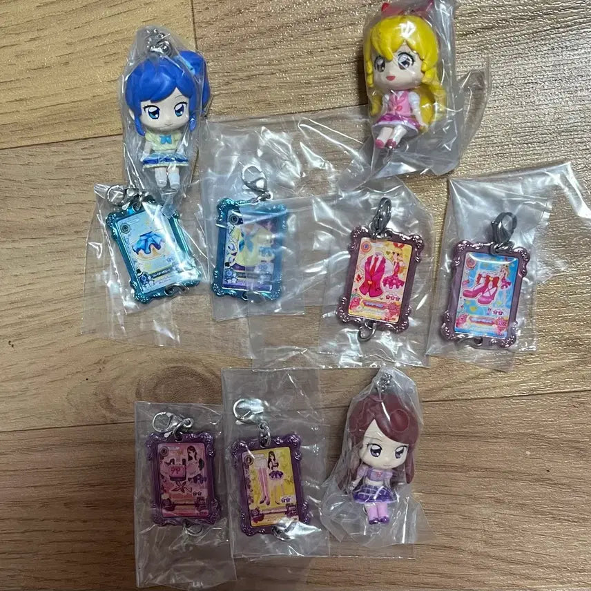 [BUNJANG] Aikatsu! Custom Dress-Up Charm Set (9 Types) / 아이엠스타 아이카츠 커스텀 드레스업 참 9종