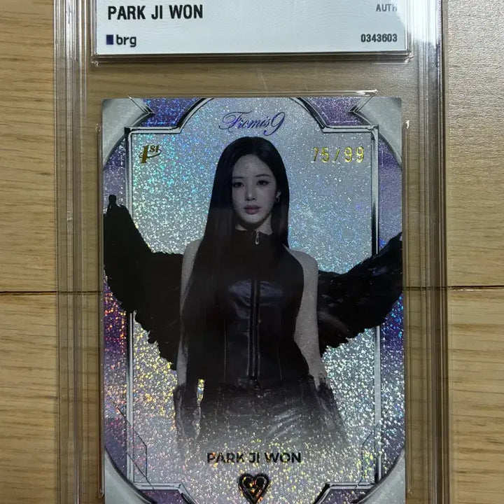 [BUNJANG] fromis_9 Jisun Purple Limited Edition Telecard 99 pcs Limited / 프로미스나인 리미티드 에디션 박지원 퍼플 99장 한정 테레카