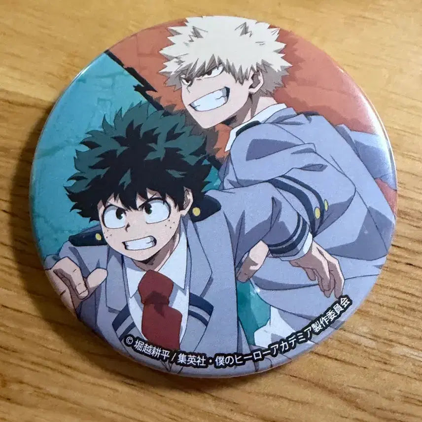 [BUNJANG] My Hero Academia Izuku Midoriya Katsuki Bakugo Big Can Badge / 나의 히어로 아카데미아 미도리야,바쿠고 빅 캔뱃지