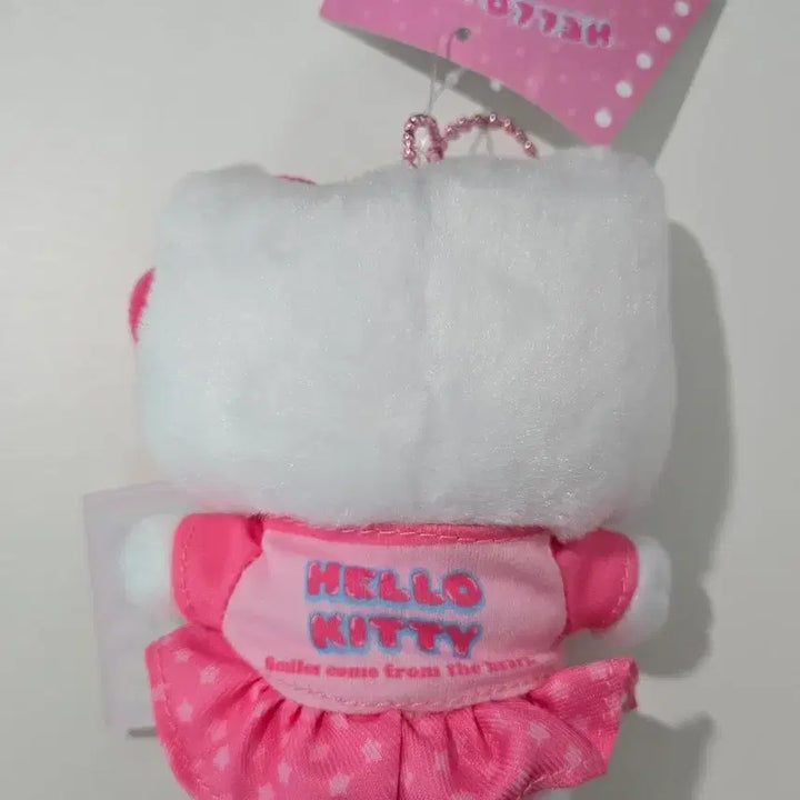 [BUNJANG] Sanrio Hello Kitty Plush Keychain / 정품 산리오 헬로키티 인형 키링 새상품