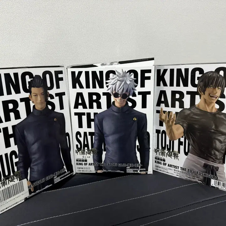 [BUNJANG] King of Artist Jujutsu Kaisen 3-Figure Bundle Set / 킹오브아티스트 주술회전 3종 일괄 팝니다.