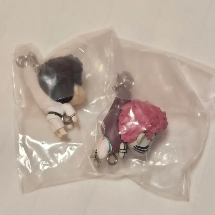 [BUNJANG] Demon Slayer Connecting Mascot Gacha Figure - Akaza &amp; Hakuji Bundle Set / (일괄) 귀멸의칼날 귀칼 대롱 연결 마스코트 가챠 피규어 고리형 - 아카자 하쿠지