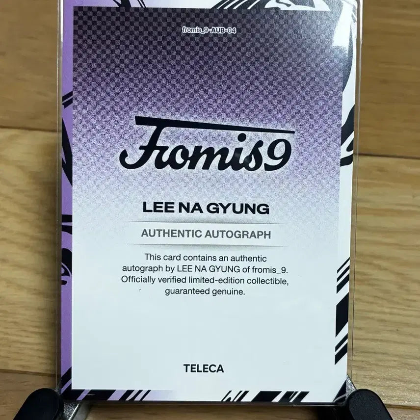 [BUNJANG] fromis_9 Lee Nagyung Autographed Photocard (Limited Edition 50 pcs) / 프로미스나인 테레카 이나경 오토싸인 50장 한정
