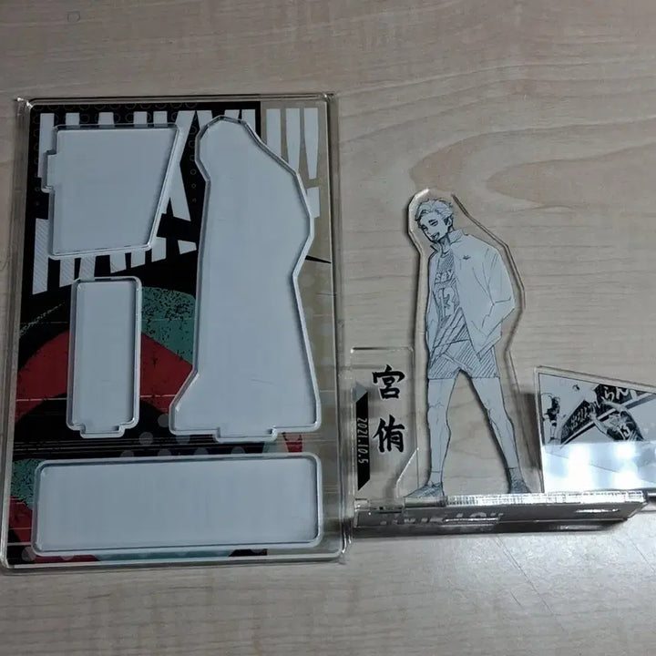 [BUNJANG] Miya Atsumu Haikyu!! Acrylic Stand Diorama (Opened) / 미야 아츠무 디오라마 판매