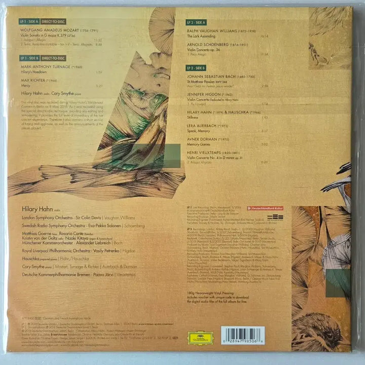 [BUNJANG] Hilary Hahn Retrospective 2LP Direct-to-Disc Edition (Sealed) / 힐러리 한 - Retrospective 2LP ( 미개봉)