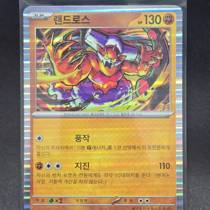[BUNJANG] Pokemon Card Landorus Holo Set (Monster Ball, Master Ball) / 포켓몬카드 랜드로스 마스터볼, 몬스터볼, 홀로 세트
