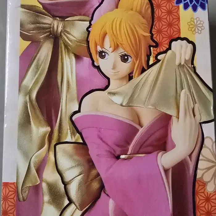 [BUNJANG] One Piece Wano Kuni Nami Figure (Version A, Pink) / 원피스 와소우코마치 나미 피규어