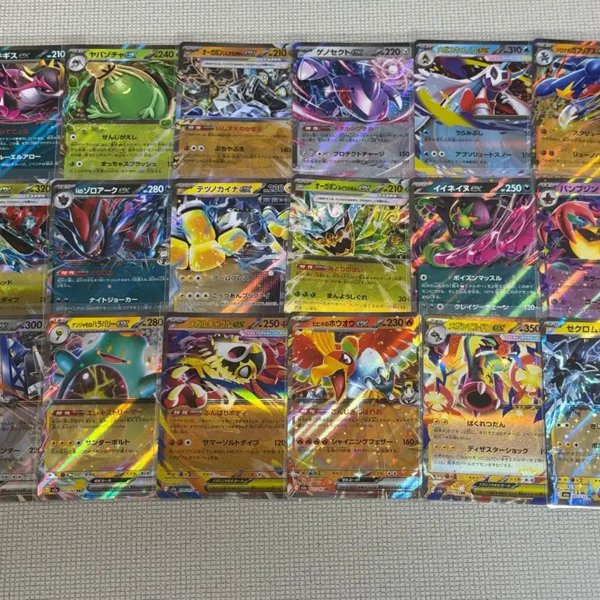 [BUNJANG] Pokemon Japanese Version Zoroark &amp; Zekrom RR Bundle (18 Cards) / 포켓몬카드 일판 조로아크 제크로무 모야모찌리배리등 RR일괄 상태최상