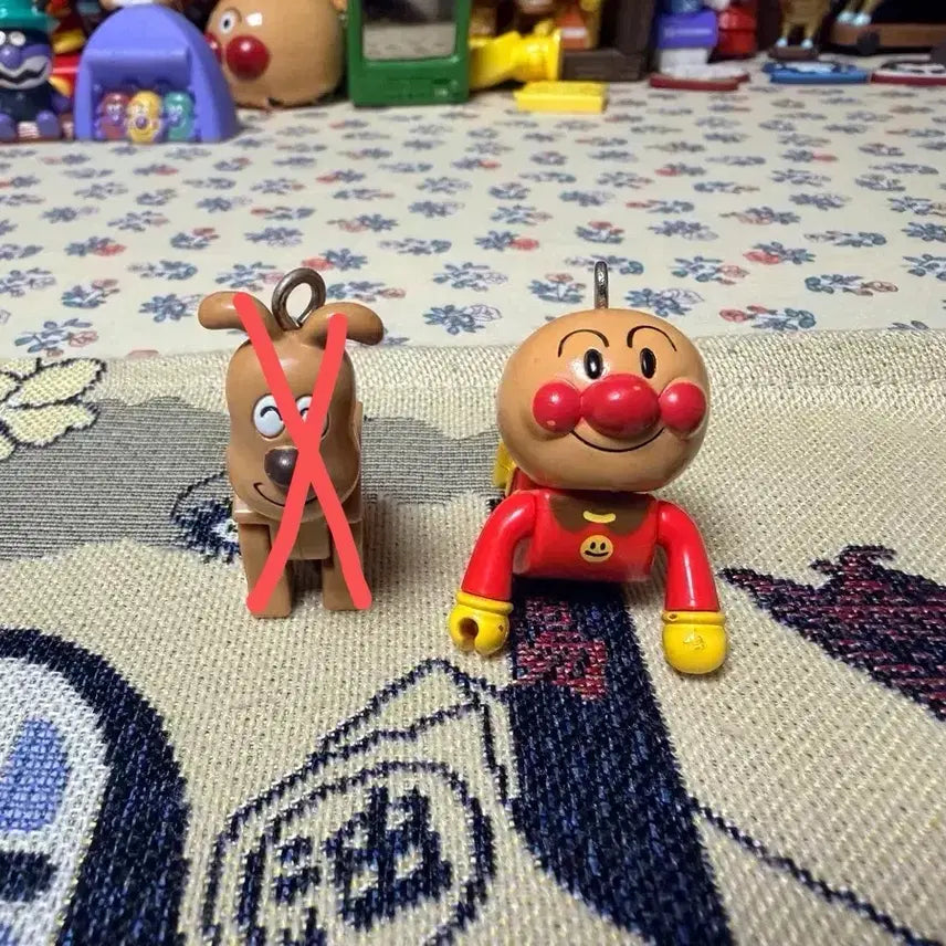 [BUNJANG] Anpanman Cheese Keychain / 호빵맨 치즈 키링