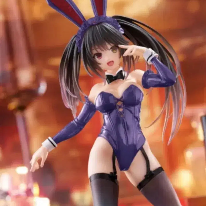 [BUNJANG] Date A Live Tokisaki Kurumi Bunny Girl Figure (Sealed) / [미개봉] TAITO 데스크탑 큐트 데이트 어 라이브 토키사키 쿠루미 바니걸 피규어