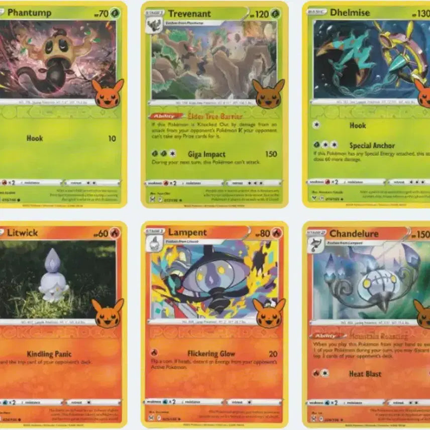 [BUNJANG] Pokemon TCG 2022 North American Halloween Trick or Trade Booster Pack / 포켓몬카드 2022 북미 할로윈카드