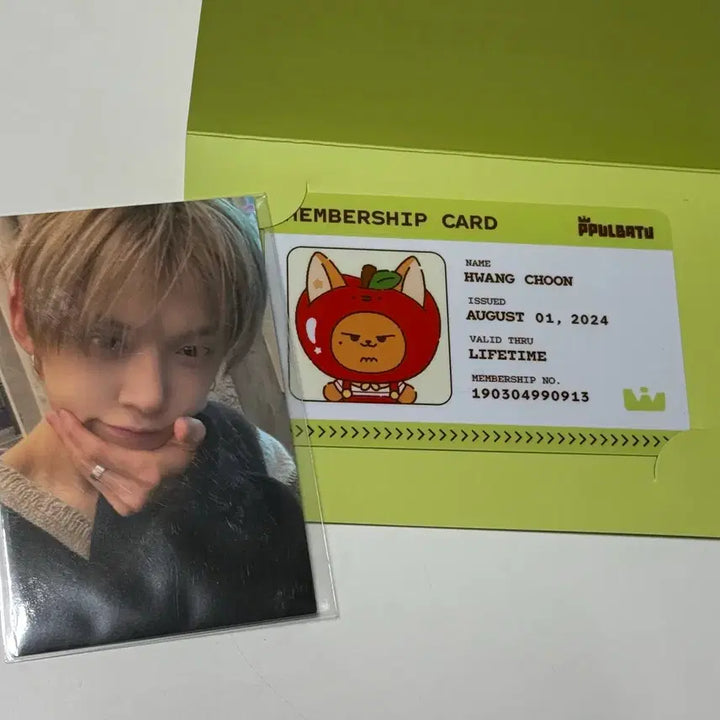[BUNJANG] TXT Yeonjun 3rd Membership Photocard / 투바투 연준 포카 뿔바투 황춘이 멤버쉽 카드