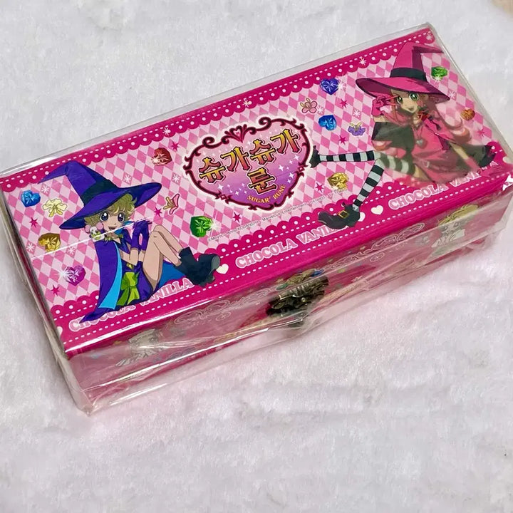 [BUNJANG] Sugar Sugar Rune Classic Rare Pencil Case Set / 고전 희귀 슈가슈가룬 지함 필통 2종
