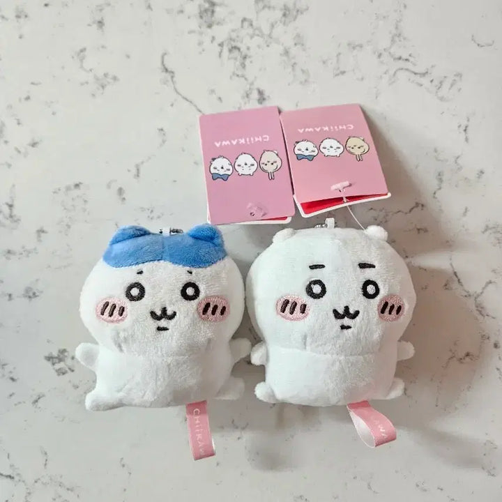 [BUNJANG] Cheikawa and Hachiware Mini Dolls Set / 먼작귀 콩눈 미니인형 치이카와 하치와레 2개 세트