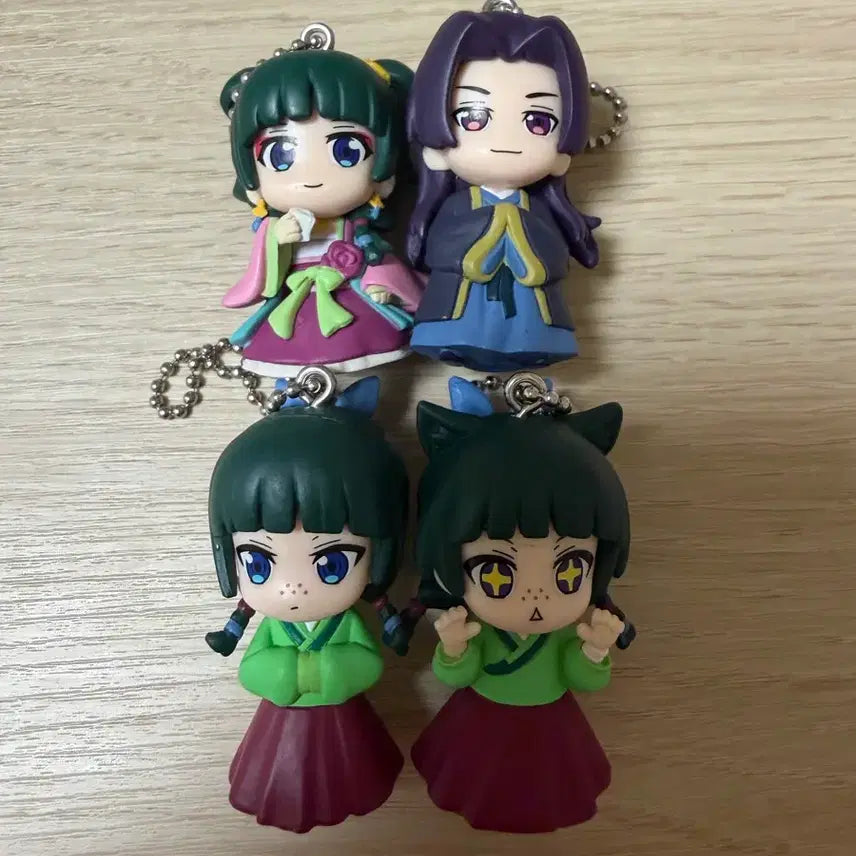 [BUNJANG] The Apothecary Diaries Gacha Figure Set (Opened) / 개봉)약사의 혼잣말 가챠
