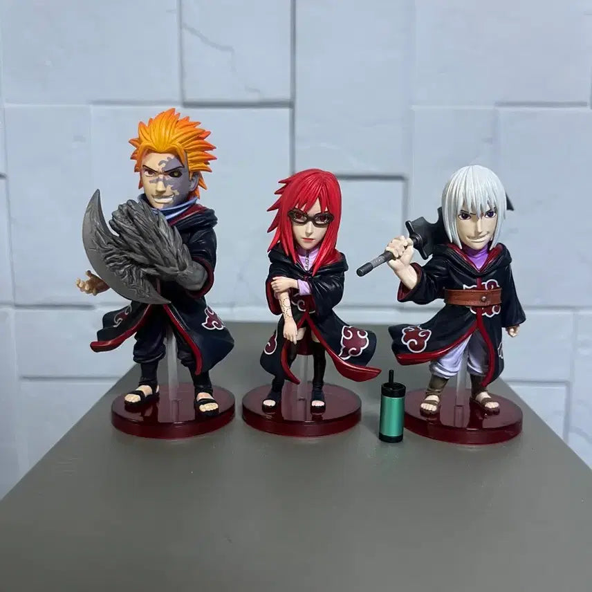 [BUNJANG] Naruto Karin, Jugo, Suigetsu Masoude Power WCF Resin Figure / [나루토] 카린, 쥬고, 스이게츠 매소대 power 월콜 레진 피규어