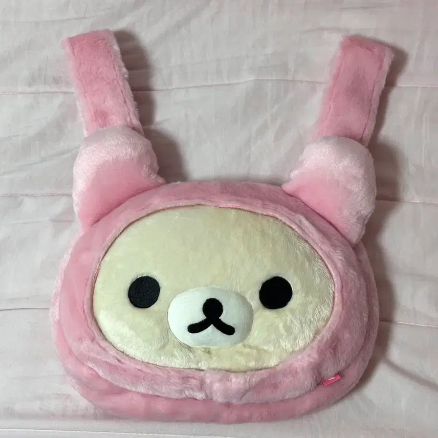 [BUNJANG] Rilakkuma Usagi Tote Bag Plush / 고전 우사기 코리락쿠마 가방 토트백 인형
