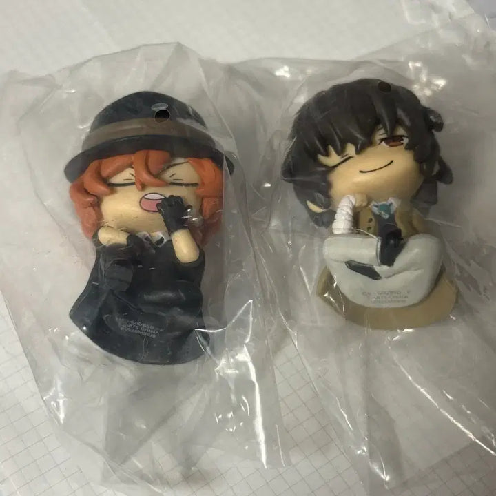[BUNJANG] Bungo Stray Dogs Shoulder Hugger Chuzen Figure Gacha Dazai+Chuya / 문호스트레이독스 문스독 어깨쿵 카타즌 피규어 가챠
