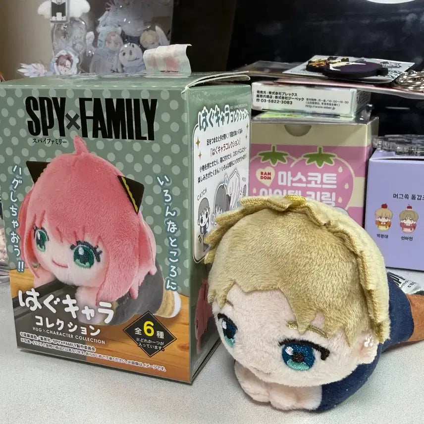 [BUNJANG] Spy x Family Loid Hug Chara Plush / 스파패 스파이패밀리 로이드 허그캬라 누이