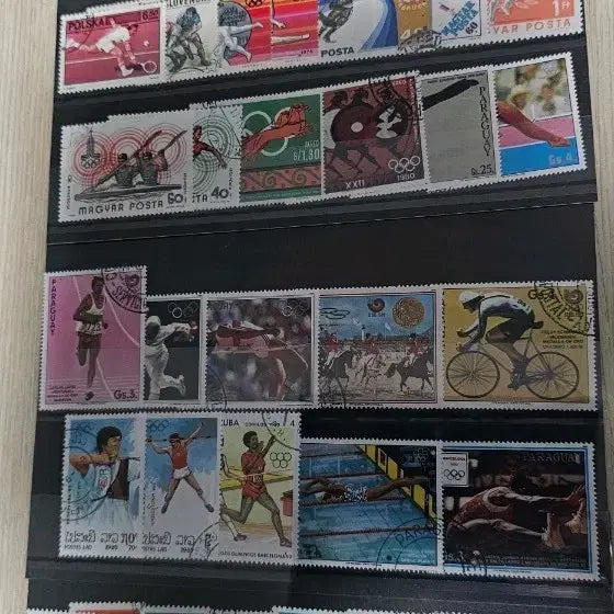 [BUNJANG] Olympic Commemorative Stamp Collection Bundle Set / 올림픽 기념 우표 컬렉션 일괄