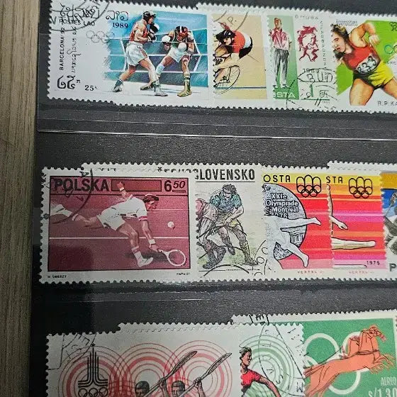 [BUNJANG] Olympic Commemorative Stamp Collection Bundle Set / 올림픽 기념 우표 컬렉션 일괄