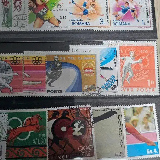 [BUNJANG] Olympic Commemorative Stamp Collection Bundle Set / 올림픽 기념 우표 컬렉션 일괄