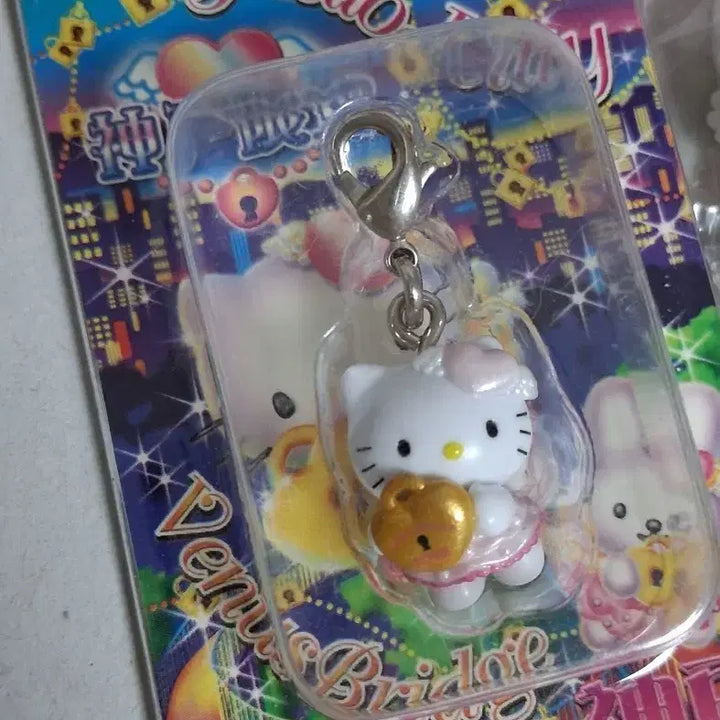 [BUNJANG] Venus Bridge Kitty Strap Keychain / 고전 비너스 브릿지 키티스트랩 키링 고베 천사 자물쇠