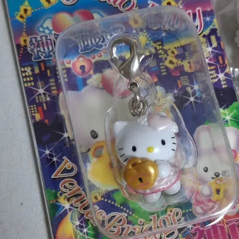 [BUNJANG] Venus Bridge Kitty Strap Keychain / 고전 비너스 브릿지 키티스트랩 키링 고베 천사 자물쇠