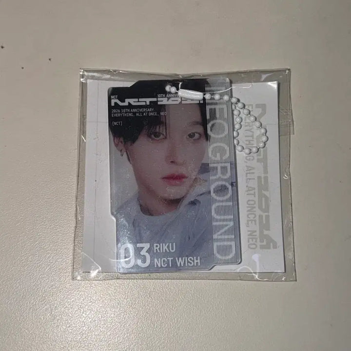 [BUNJANG] NCT 10th Anniversary Neo Ground Wish Riku Random Gacha Lenticular Sealed / 엔시티 10주년 팝업 네오 그라운드 위시 리쿠 랜덤 가챠 렌티큘러 미개봉