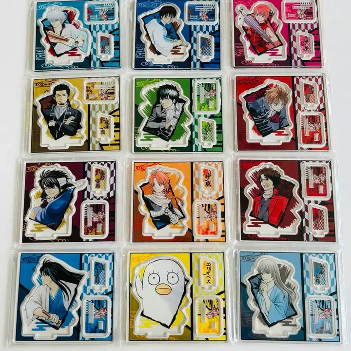 [BUNJANG] Gintama 2022 Jump Shop Original Art Figure Diorama Acrylic Collection Full Set / 은혼 2022 점프샵 원화 피겨 디오라마 아크릴 컬렉션 12종 일괄