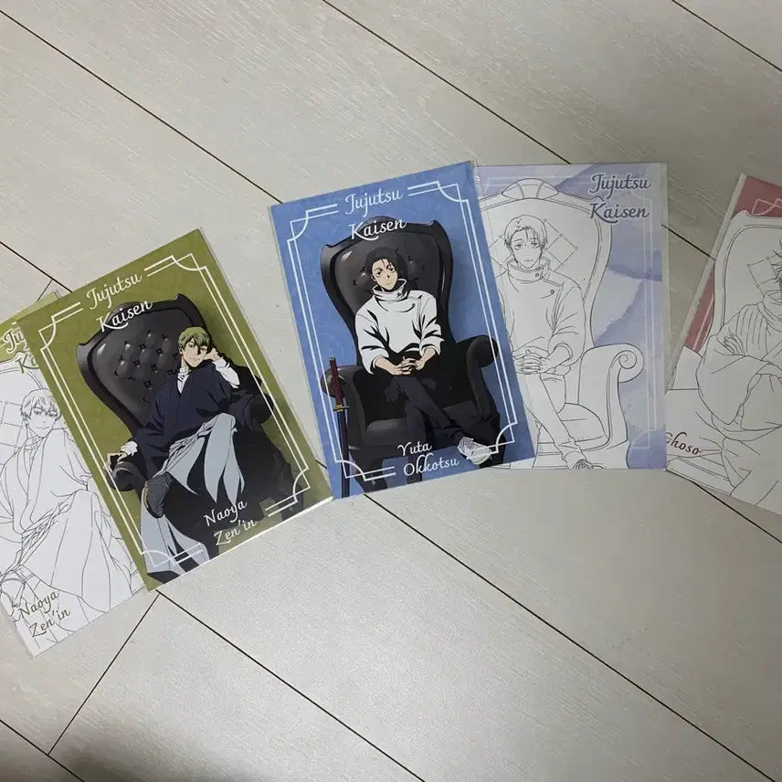 [BUNJANG] Jujutsu Kaisen Satellite Pop-up Special Set Bundle (Yuta, Choso, Naoya Postcards) / 주술회전 새틀라이트 팝업 특전 5종 일괄 판매 유타 쵸소우 나오야 엽서