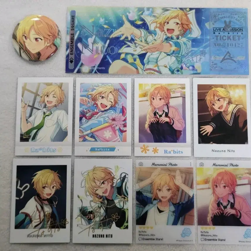 [BUNJANG] Ensemble Stars Nitō Nazuna Bundle Set / [일괄] 앙상블스타즈 니토 나즈나
