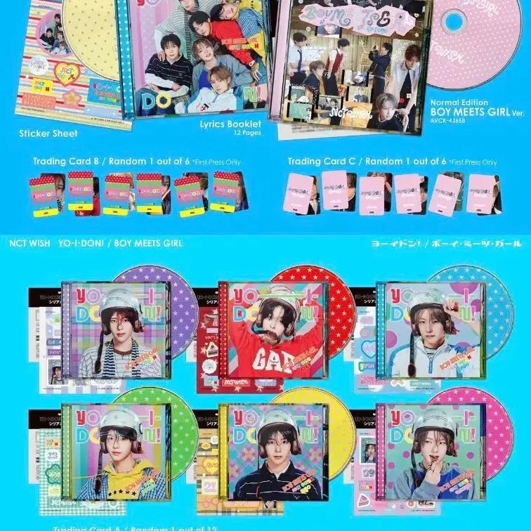 [BUNJANG] NCT WISH "YO-I-DON!" Japan Single Limited Edition Set / NCTWISH 일본싱글 YO-I-DON! 초회한정세트
